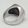 Unique Men's Wide 304 Stainless Steel Finger Rings RJEW-F006-032-3