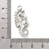 304 Stainless Steel Pave Natural White Shell Pendants STAS-C122-21D-02P-3