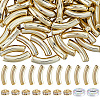 DIY Acrylic Tube & Brass Rhinestone Beads Jewelry Making Kits DIY-SP0002-17-1