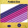 10 Strands 3 Colors Flat Round Handmade Polymer Clay Beads CLAY-SZ0002-03A-2
