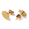 Vacuum Plating 304 Stainless Steel Stud Earrings EJEW-Z040-14G-2