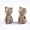 Opaque Acrylic Kitten Beads MACR-S830-02K-2