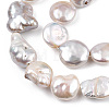 Natural Keshi Pearl Beads Strands PEAR-S018-03C-1-2