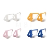 Hypoallergenic Bioceramics Zirconia Ceramic Stud Earrings EJEW-C065-03E-2