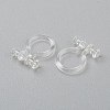 Plastic Clip-on Earring Findings KY-P001-06A-2