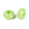 Opaque Acrylic European Beads OACR-E033-23L-2