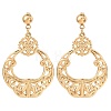 304 Stainless Steel Stud Dangle Earrings SA-G607-01G-2