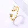 Natural Shell Open Cuff Ring YD7798-4-1-1