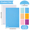 12Pcs 6 Colors Self-adhesive Felt Fabric DIY-BC0006-23-2