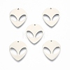 Non-Tarnish 201 Stainless Steel Pendants STAS-N098-117P-2