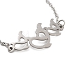 Non-Tarnish Stainless Steel Cable Chain Link Bracelets for Women Men LS-STAS-Z061-01P-03-2