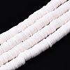 Handmade Polymer Clay Beads Strands CLAY-R089-6mm-134-1