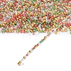 4 Colors 11/0 Christmas TOHO Round Seed Beads SEED-X0058-29-3
