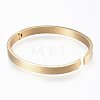 304 Stainless Steel Bangles X-BJEW-H553-01G-3