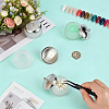 6Pcs Glass Dappen Dish AJEW-DR0003-11-4