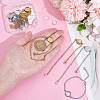 DIY Blank Dome Link Bracelet Making Kit DIY-UN0004-29-3