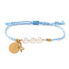 304 Stainless Steel Charm Bracelets CV1469-5-1