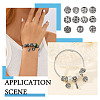 66pcs 11 style Tibetan Style Alloy European Beads FIND-TA0001-98-17