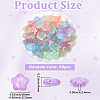 80Pcs Transparent Glass Beads GLAA-PA0001-78-2