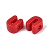 Opaque Acrylic European Beads OACR-M027-01U-10-2