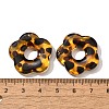 Transparent Acrylic Pendants X-OACR-D303-01B-3