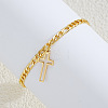 Hollow Cross Alloy Charm Bracelets WG9D531-01-4