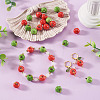 20Pcs 2 Colors Handmade Porcelain Beads PORC-TA0001-69-7
