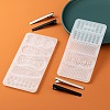 2Pcs 2 Style Geometry Shapes Silicone Hair Clip Molds DIY-LS0003-97-3