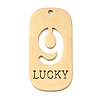 304 Stainless Steel Pendants STAS-D200-02J-G-1