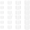 24Pcs 4 Styles Plastic Empty Portable Facial Cream Jar CON-WA0001-18-1