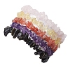 12 Constellation Natural Mixed Gemstone Chip Beaded Stretch Bracelets Sets for Women Men BJEW-JB10264-09-2