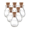 Oval Glass Bottle for Bead Containers X1-AJEW-R045-09-1