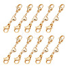 10Pcs 304 Stainless Steel Lobster Claw Clasps FIND-AB00054-1