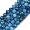Natural Dyed White Jade Beads Strands GG-CBAEB22-B01-8mm-10-2