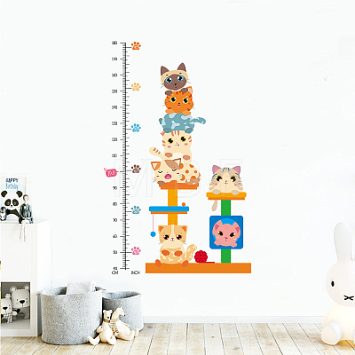 PVC Height Growth Chart Wall Sticker DIY-WH0232-035-1