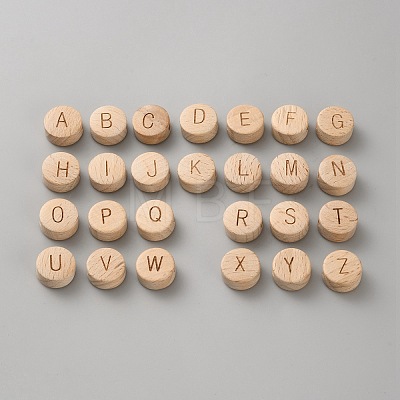 Wood Beads WOOD-WH0062-17-1
