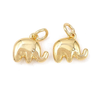 Brass Charms KK-G549-08G-1