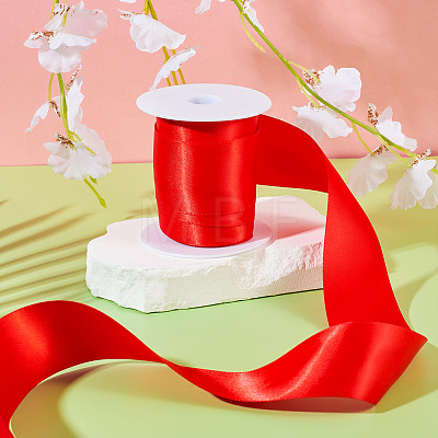 10 Yards Double-Face Polyester Satin Ribbons SRIB-TA0001-16D-1