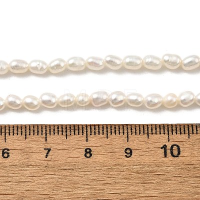 Natural Cultured Freshwater Pearl Beads Strands PEAR-I007-01O-01B-1