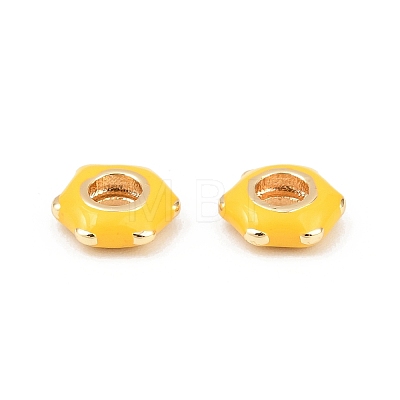 Brass Beads KK-H524-15G-01-1