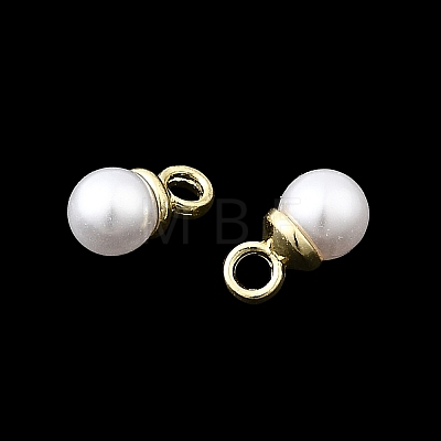 ABS Plastic Imitation Pearl Pendants FIND-H052-01A-04G-1