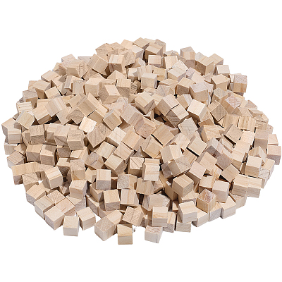 Unfinished Pine Woods Block DJEW-SP0001-53B-1