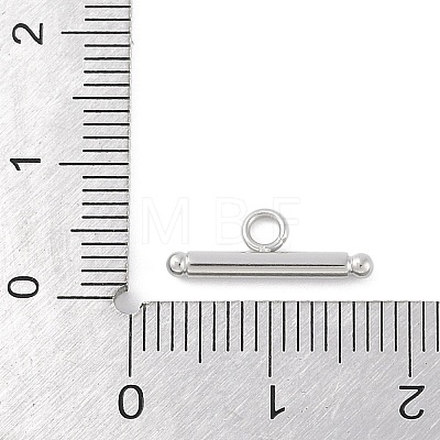 Non-Tarnish 304 Stainless Steel Toggle Clasps STAS-L022-426P-1