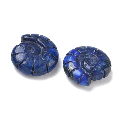 Natural Lapis Lazuli Conch Display Decorations DJEW-D303-01B-1