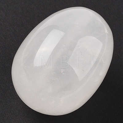 Natural Quartz Crystal Palm Stones G-I367-04H-1