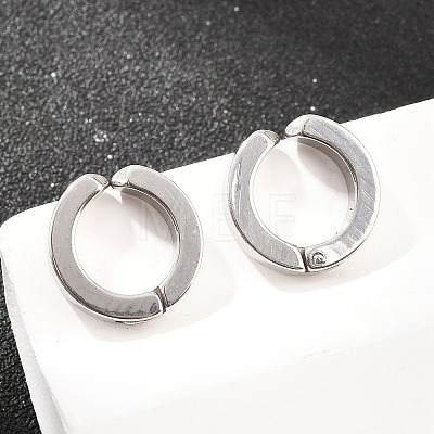 201 Stainless Steel Cuff Earrings EJEW-T056-01P-02-1