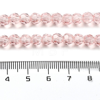 Transparent Glass Beads EGLA-A035-T6mm-D20-1