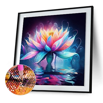 Flower DIY Diamond Painting Kits PW-WG41294-01-1