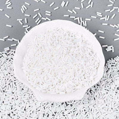 FGB Grade A Glass Round Bugle Beads SEED-Q040-05A-1