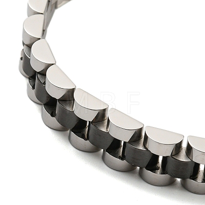 Ion Plating(IP) 304 Stainless Steel Thick Link Chain Bracelet BJEW-G649-10B-A-1